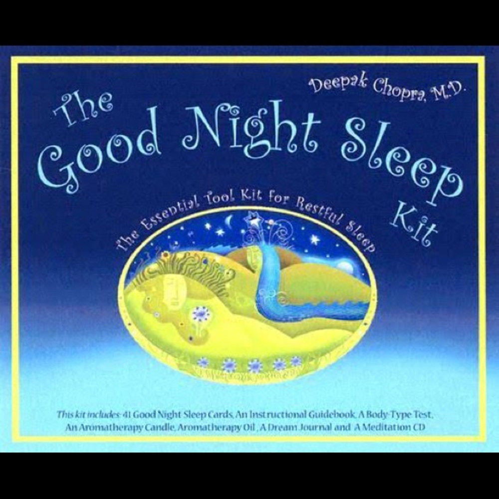 Deepak Chopra Good Night’s Sleep kit